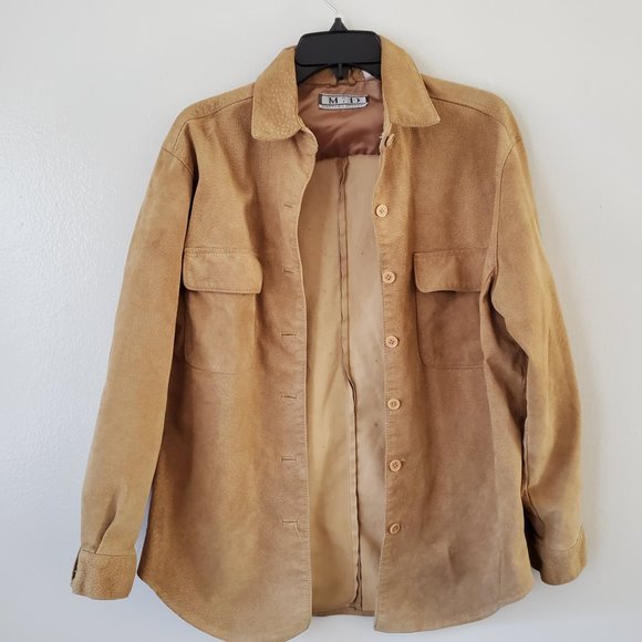 Matter of Degree Vintage Leather Jacket M - Picture 2 of 9